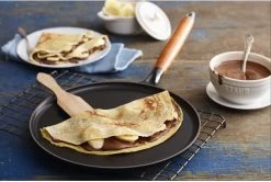 Staub Pannenkoekenpan - Zwart - ø 28 Cm - Geëmailleerde Anti-aanbaklaag 6 Staub Pannenkoekenpan - Zwart - ø 28 Cm - Geëmailleerde Anti-aanbaklaag -Keukenbenodigdheden Winkel 000010360