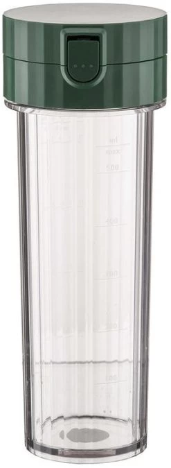Alessi Smoothie Blender Plisse - Groen - 380 W - Door Michele De Lucchi - MDL17 GR -Keukenbenodigdheden Winkel 0027 MDL17 BOGR 1x1 300dpi 1250pxl