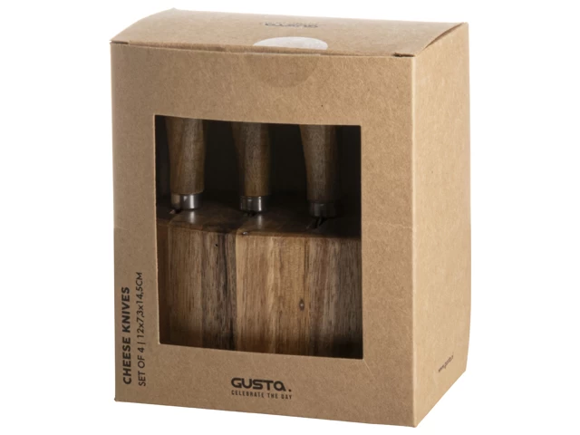 Gusta Kaasmesjes Met Houder - 4 Stuks 7 Gusta Kaasmesjes Met Houder - 4 Stuks - Afbeelding 7