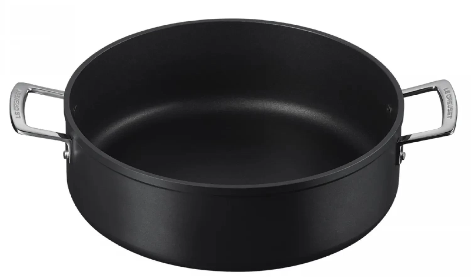 Le Creuset Provencaalse Hapjespan Les Forgées TNS - ø 24 Cm / 3.3 Liter - Standaard Anti-aanbaklaag 2 Le Creuset Provencaalse Hapjespan Les Forgées TNS - ø 24 Cm / 3.3 Liter - Standaard Anti-aanbaklaag - Afbeelding 2