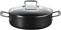 Le Creuset Provencaalse Hapjespan Les Forgées TNS - ø 24 Cm / 3.3 Liter - Standaard Anti-aanbaklaag
