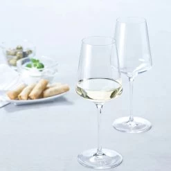 Leonardo Witte Wijnglazen / Riesling Wijnglazen Puccini - 400 Ml - 6 Stuks -Keukenbenodigdheden Winkel 069540 5 K 3000x