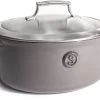 Saveur Selects Braadpan Ovaal Voyage - Rabbit Grey - ø 30 Cm / 5.6 Liter - Geëmailleerde Anti-aanbaklaag