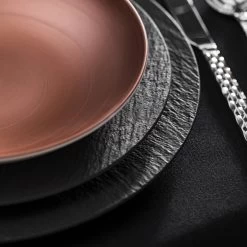 Villeroy & Boch Pizzabord Manufacture Rock - Zwart - ø 31.5 Cm -Keukenbenodigdheden Winkel 1042392590 on usp d 1