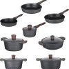 Resto Kitchenware Pannenset - 13 Delige Set - Inductie En Alle Andere Warmtebronnen