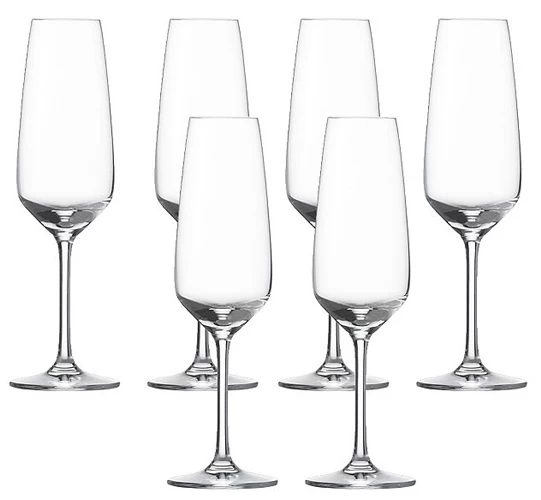Schott Zwiesel Champagneglazen Taste - 283 Ml - 6 Stuks 2 Schott Zwiesel Champagneglazen Taste - 283 Ml - 6 Stuks - Afbeelding 2