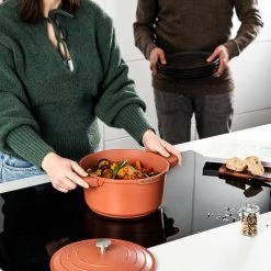 Westinghouse Pannenset Performance (Braadpan + Hapjespan) ø 28 Cm - Rood - Inductie En Alle Andere Warmtebronnen 9 Westinghouse Pannenset Performance (Braadpan + Hapjespan) ø 28 Cm - Rood - Inductie En Alle Andere Warmtebronnen -Keukenbenodigdheden Winkel 1200x1200 28