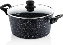 Westinghouse Kookpannenset Black Marble - ø 24 En 28 Cm - Inductie En Alle Andere Warmtebronnen -Keukenbenodigdheden Winkel 1200x862