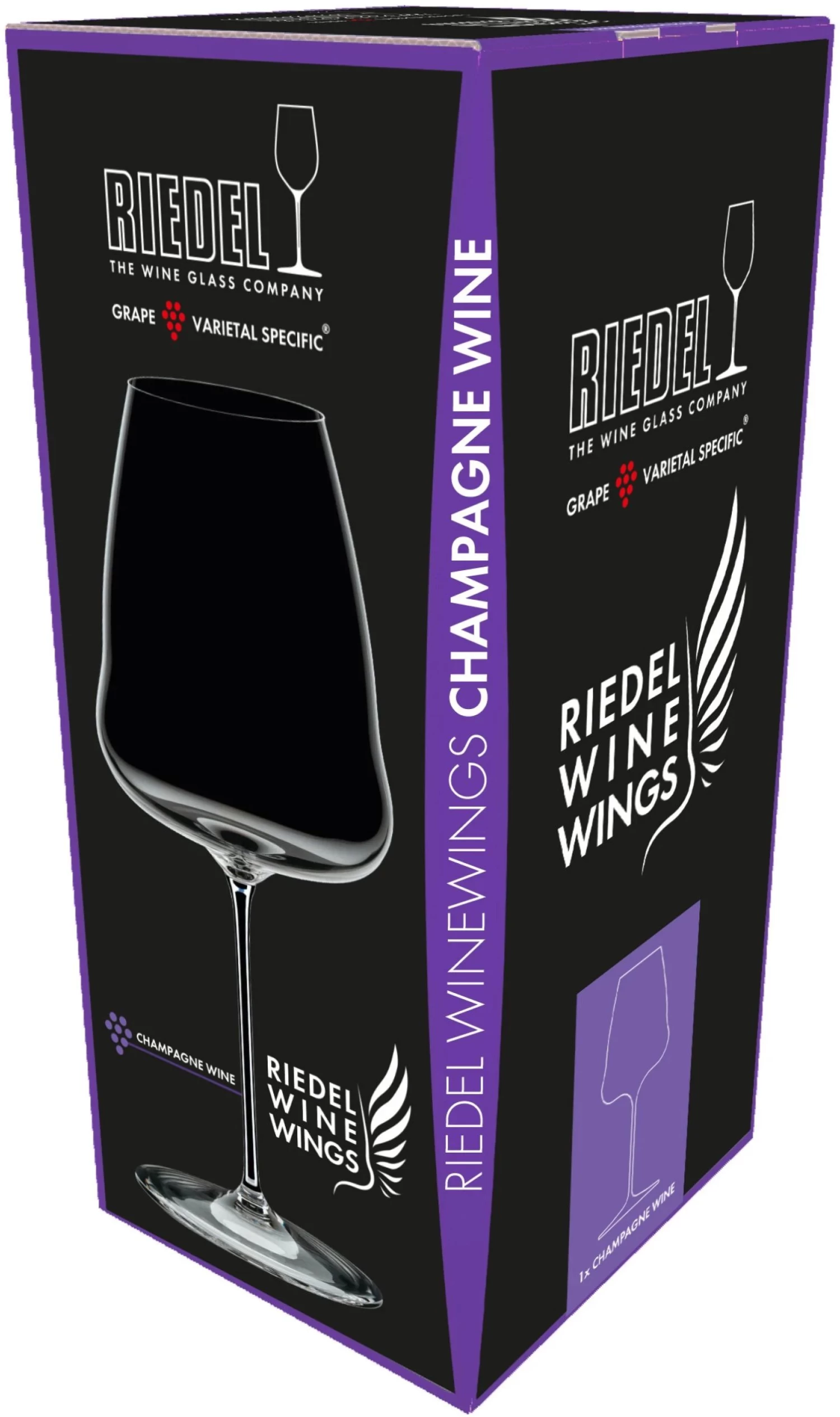 Riedel Champagneglas Winewings 4 Riedel Champagneglas Winewings - Afbeelding 4