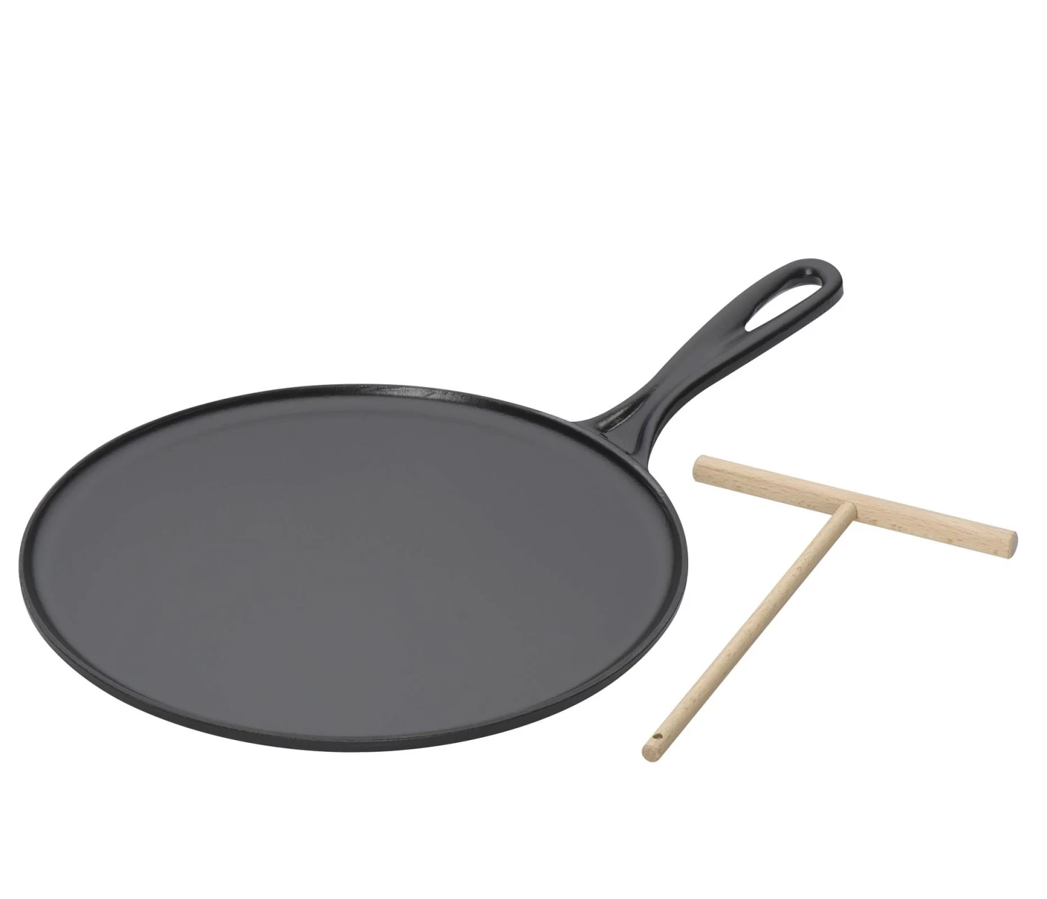 Le Creuset Pannenkoekenpan Tradition - Mat Zwart - ø 27 Cm 1 Le Creuset Pannenkoekenpan Tradition - Mat Zwart - ø 27 Cm