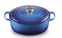 Le Creuset Braadpan Signature - Ovaal - Azure - ø 31 Cm / 6.3 Liter