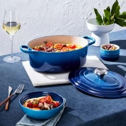 Le Creuset Braadpan Signature - Ovaal - Azure - ø 31 Cm / 6.3 Liter 12 Le Creuset Braadpan Signature - Ovaal - Azure - ø 31 Cm / 6.3 Liter -Keukenbenodigdheden Winkel 21178292202430 alt6 1