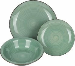 Villa D'Este Serviesset Baita - Greenery - 12-delig / 4 Personen -Keukenbenodigdheden Winkel 2191636 c