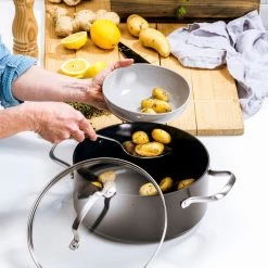 GreenPan Kookpan Met Deksel - Copenhagen - Zwart - ø 20 Cm / 3.3 Liter 9 GreenPan Kookpan Met Deksel - Copenhagen - Zwart - ø 20 Cm / 3.3 Liter -Keukenbenodigdheden Winkel 25243d673015a64ecc46c25fa98a26accb47d73e 6 Cop Cass 20cm 24cm CC003345 001 CC003346 001 SpecialFeature5B15D