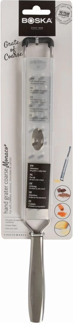 Boska Rasp Grof Monaco+ 7 Boska Rasp Grof Monaco+ -Keukenbenodigdheden Winkel 307110 handgrater coarse monaco
