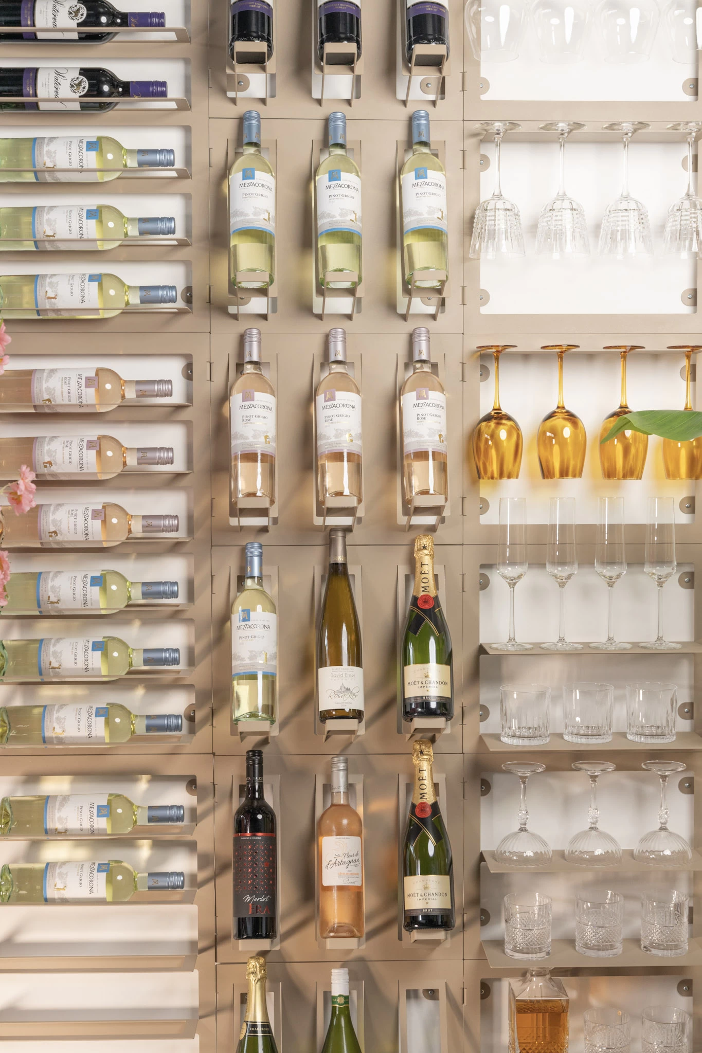 Blackwell Wijnrek - Voor 6 Flessen - Champagne 3 Blackwell Wijnrek - Voor 6 Flessen - Champagne - Afbeelding 3