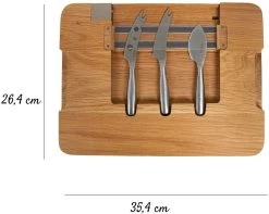 Boska Kaasset Friends Party 34 X 24 Cm 13 Boska Kaasset Friends Party 34 X 24 Cm -Keukenbenodigdheden Winkel 320083 BOSKAPartyCheeseSet 4