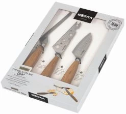 Boska Kaasmessenset Oslo+ 9 Boska Kaasmessenset Oslo+ -Keukenbenodigdheden Winkel 320365 Cheese knife set Oslo