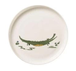 ASA Selection Kinderservies Kids Croco Krokodil 5-delig -Keukenbenodigdheden Winkel 38951314 kindergeschirr krokodil teller tabletop