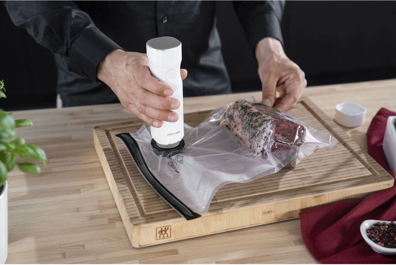 Zwilling Vacumeerzakken Fresh & Save - 35 X 26 Cm - Herbruikbaar - 10 Stuks 2 Zwilling Vacumeerzakken Fresh & Save - 35 X 26 Cm - Herbruikbaar - 10 Stuks - Afbeelding 2