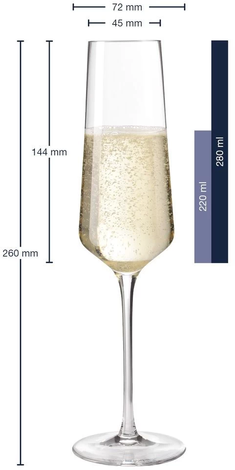 Leonardo Wijnglazenset Puccini (Rode Wijnglazen & Witte Wijnglazen & Champagneglazen) - 18 Delige Set 4 Leonardo Wijnglazenset Puccini (Rode Wijnglazen & Witte Wijnglazen & Champagneglazen) - 18 Delige Set - Afbeelding 4