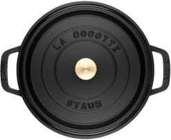 Staub Braadpan / Cocotte - Zwart - ø 26 Cm / 5.2 Liter -Keukenbenodigdheden Winkel 40500 241 0 8 4