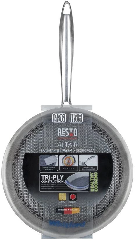 Resto Kitchenware Koekenpan Altair - ø 26 Cm - Standaard Anti-aanbaklaag 12 Resto Kitchenware Koekenpan Altair - ø 26 Cm - Standaard Anti-aanbaklaag - Afbeelding 12