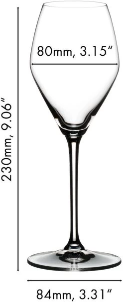Riedel Rose Champagne Glazen Extreme - 2 Stuks 9 Riedel Rose Champagne Glazen Extreme - 2 Stuks -Keukenbenodigdheden Winkel 444100055 dimension itC8fgt9