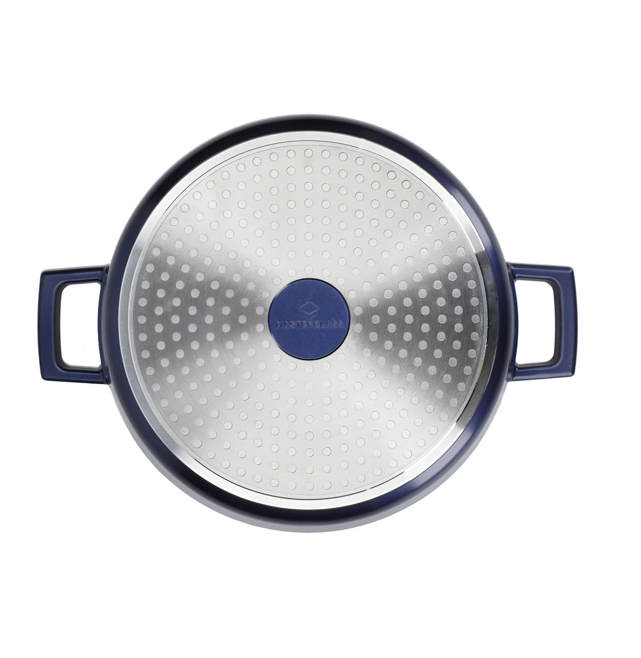 MasterClass Braadpan - Blauw - ø 28 Cm / 4 Liter - Standaard Anti-aanbaklaag 3 MasterClass Braadpan - Blauw - ø 28 Cm / 4 Liter - Standaard Anti-aanbaklaag - Afbeelding 3