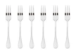 Sambonet Gebaksvorkjes Royal Zilver 6 Stuks