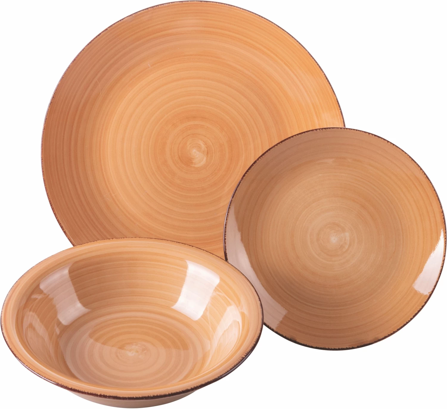 Villa D'Este Serviesset Baita - Chocolate - 18-delig / 6 Personen 5 Villa D'Este Serviesset Baita - Chocolate - 18-delig / 6 Personen - Afbeelding 5