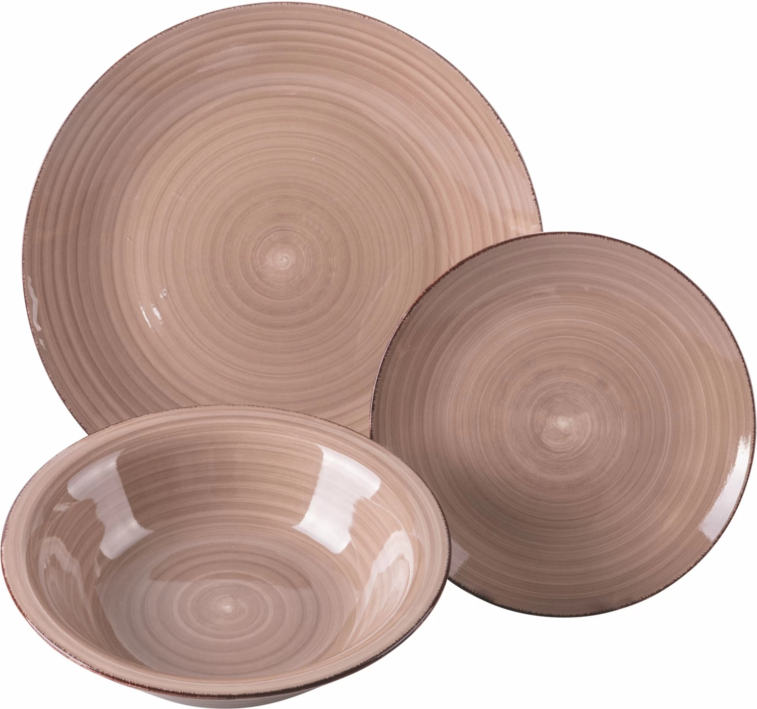 Villa D'Este Serviesset Baita - Chocolate - 18-delig / 6 Personen 8 Villa D'Este Serviesset Baita - Chocolate - 18-delig / 6 Personen - Afbeelding 8