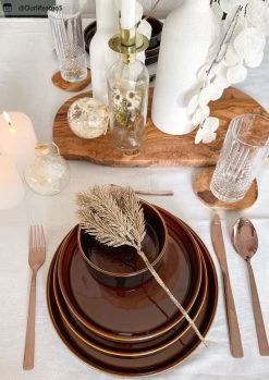 Sareva Bestekset - 24-delig / 6 Personen - Koper -Keukenbenodigdheden Winkel 5 10