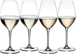Riedel Champagne Glazen / Witte Wijnglazen Wine Friendly - 4 Stuks