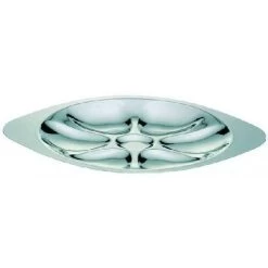 Oesterschotel - RVS - Voor 6 Oesters