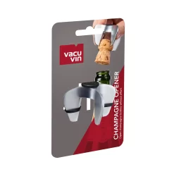 Vacu Vin Champagne Opener - Compact - Zilver 5 Vacu Vin Champagne Opener - Compact - Zilver -Keukenbenodigdheden Winkel 68615606 Champagne Opener Pack V2