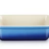 Le Creuset Ovenschaal Heritage - Azure - 19 X 14 Cm / 1.1 Liter