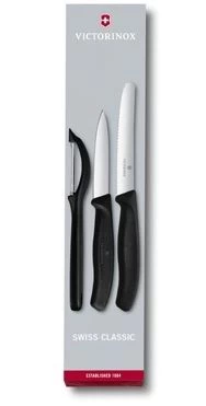 Victorinox Messenset Swiss Classic - Zwart - 3-delig 5 Victorinox Messenset Swiss Classic - Zwart - 3-delig - Afbeelding 5
