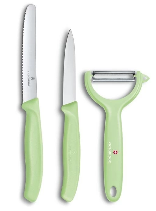 Victorinox Messenset Swiss Classic - Groen - 3-delig 1 Victorinox Messenset Swiss Classic - Groen - 3-delig