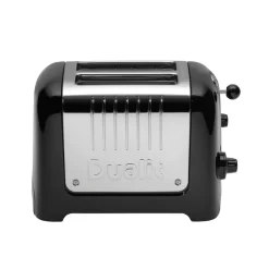 Dualit Broodrooster Lite - Extra Brede Sleuven - Gloss Black - D26225 6 Dualit Broodrooster Lite - Extra Brede Sleuven - Gloss Black - D26225 -Keukenbenodigdheden Winkel 85735 lite 2 slot black front web