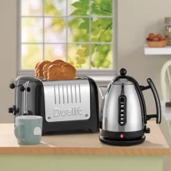 Dualit Broodrooster Lite - 4 Sleuven - Black - D46225 -Keukenbenodigdheden Winkel 85957 lite jug kettle4 toaster 4 slot black lifestyle web