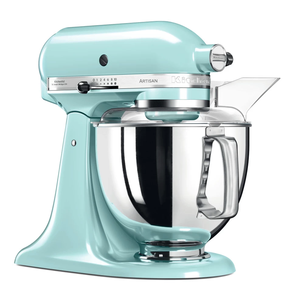 KitchenAid Keukenmachine Artisan - Kantelbare Kop - Ijsblauw - 4.8 Liter - 5KSM175PSEIC 3 KitchenAid Keukenmachine Artisan - Kantelbare Kop - Ijsblauw - 4.8 Liter - 5KSM175PSEIC - Afbeelding 3