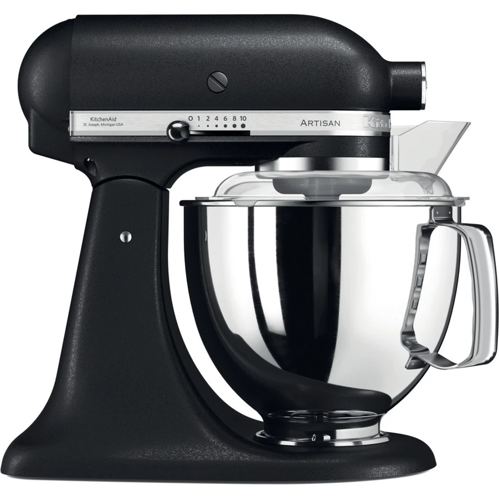 KitchenAid Keukenmachine Artisan - Kantelbare Kop - Vulkaanzwart - 4.8 Liter - 5KSM175PSEBK 1 KitchenAid Keukenmachine Artisan - Kantelbare Kop - Vulkaanzwart - 4.8 Liter - 5KSM175PSEBK
