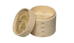 Sareva Stoommandje - Bamboe - 2-laags - ø 15 Cm 15 Sareva Stoommandje - Bamboe - 2-laags - ø 15 Cm -Keukenbenodigdheden Winkel 8720364451059 3