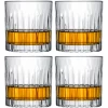 Cookinglife Whiskey Glazen / Cocktailglazen / Waterglazen Moville - 320 Ml - 4 Stuks