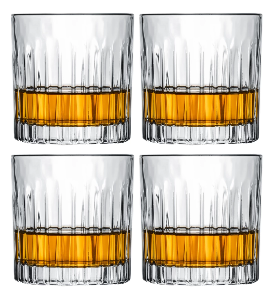 Cookinglife Whiskey Glazen / Cocktailglazen / Waterglazen Moville - 320 Ml - 4 Stuks 1 Cookinglife Whiskey Glazen / Cocktailglazen / Waterglazen Moville - 320 Ml - 4 Stuks