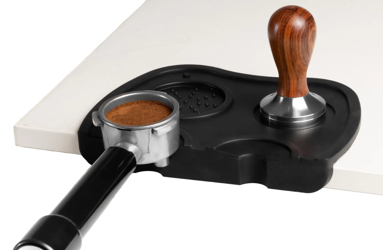 Jay Hill Tamper Mat - Siliconen - Zwart 1 Jay Hill Tamper Mat - Siliconen - Zwart