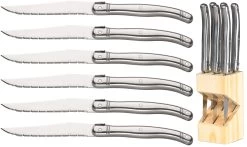 Sareva Steakmessenset Laguiole - RVS - 6 Stuks