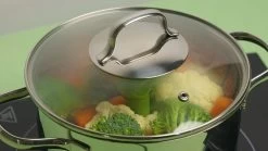 Sareva Stoommandje - RVS - Verstelbaar Van ø 17 - 27 Cm -Keukenbenodigdheden Winkel 8720364454647