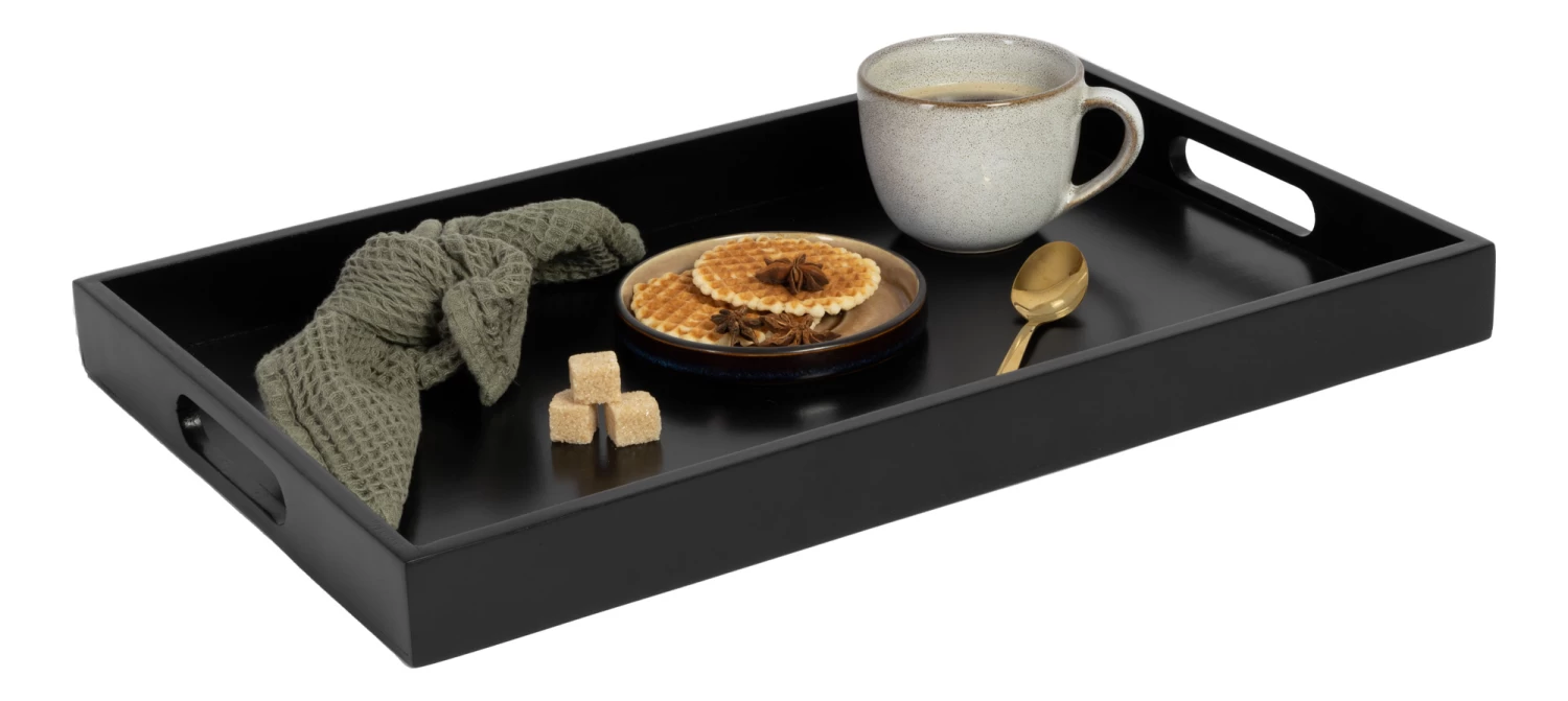 Jay Hill Dienblad Acacia Zwart 46 X 29 Cm 1 Jay Hill Dienblad Acacia Zwart 46 X 29 Cm